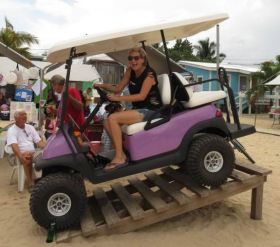 golf cart in Placencia Belize – Best Places In The World To Retire – International Living